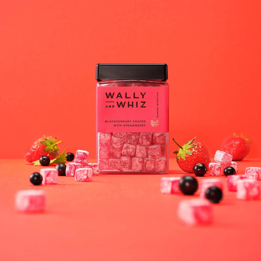 Wally and Whiz Blackcurrant with strawberry Viinikumit, 240g