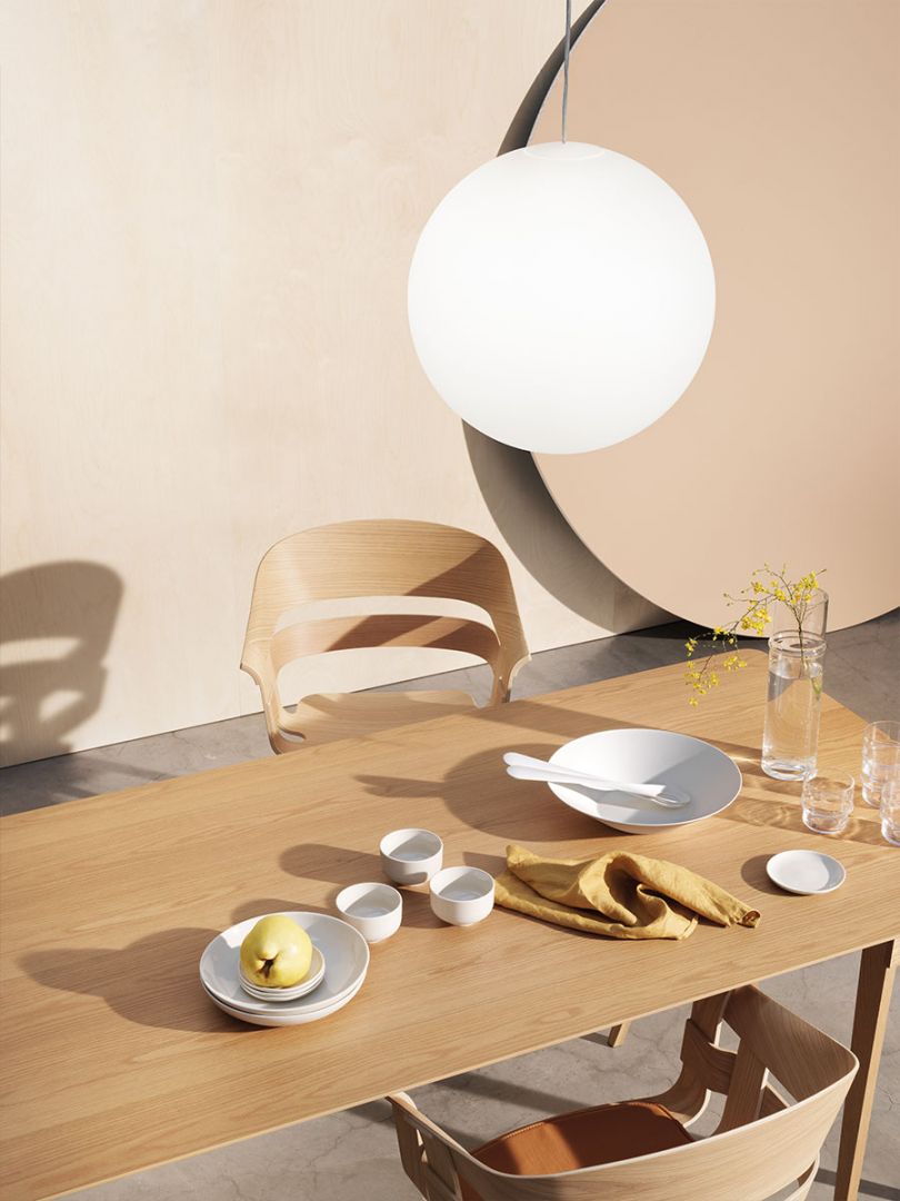 Design House Stockholm Arco pöytä, Tammi - kaksi kokoa